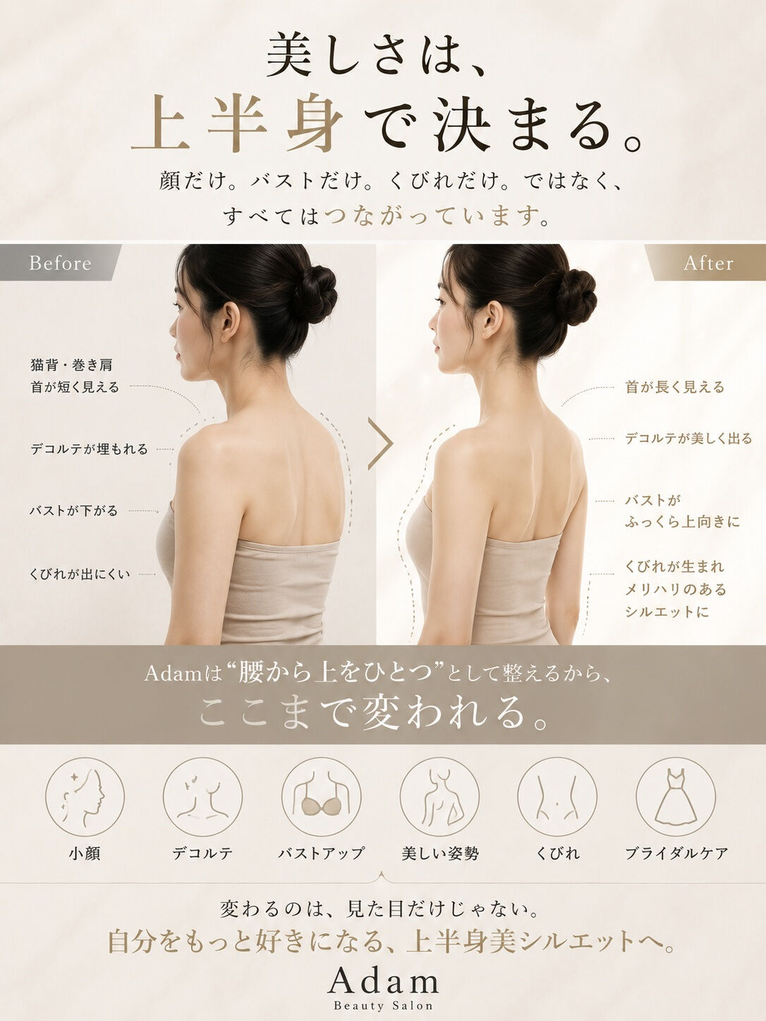美しさは、変えられます